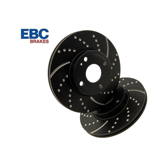 Снимка на EBC Turbo Grooved спирачни дискове
